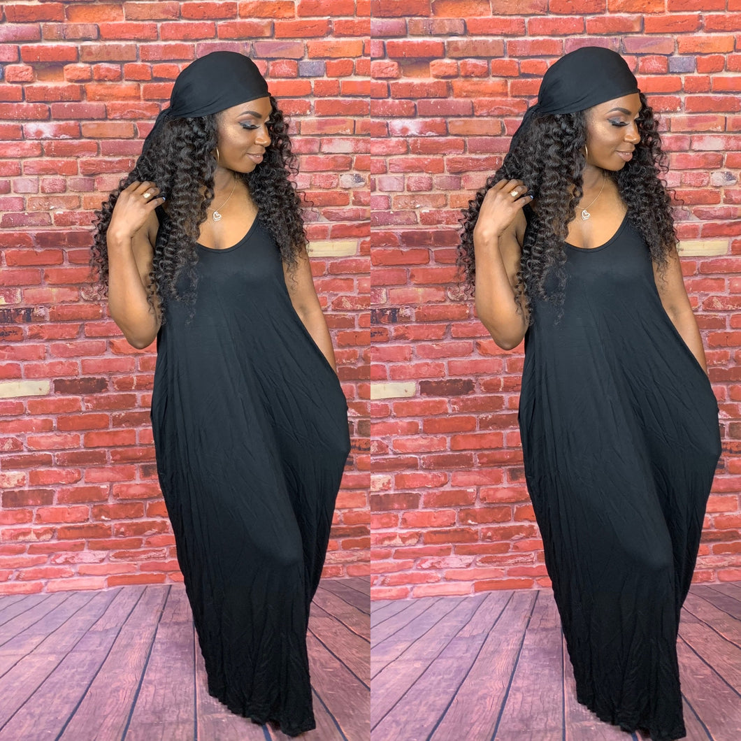 A Long Day Maxi (Plus sizes are available)