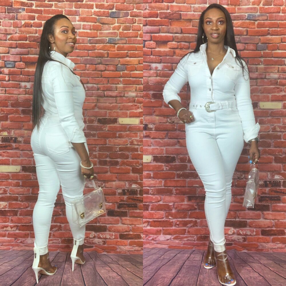 My Shorty Jumpsuit (White)