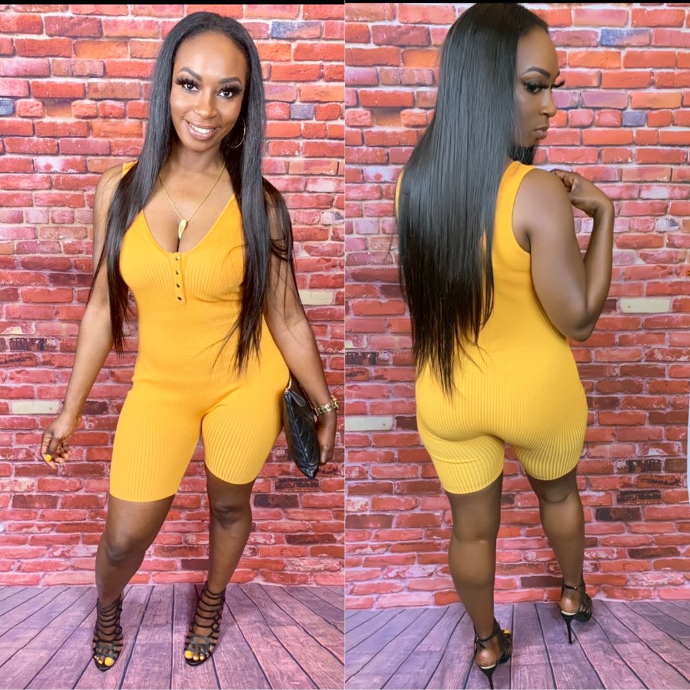 Must Have Jumpsuit (Mustard)