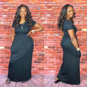 Blair Maxi Dress (Black)